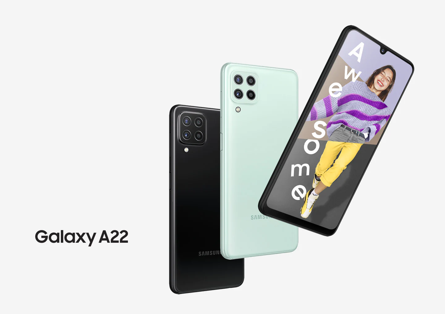 Смартфон Samsung Galaxy A22 64GB Green купить в Алматы - низкие цены на  телефоны в Казахстане | Freedom Mobile