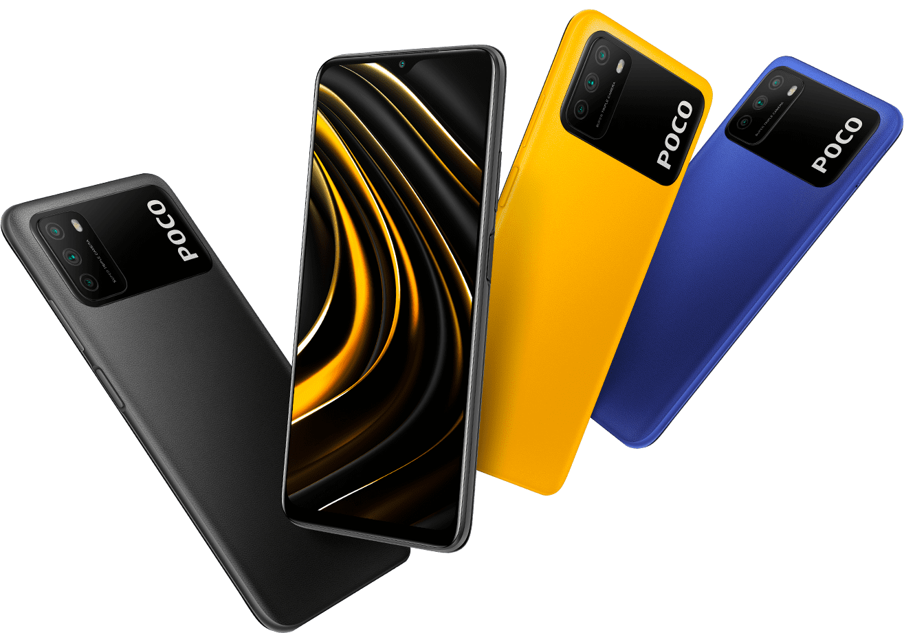 Смартфон Poco M3 64GB Yellow купить в Алматы - низкие цены в Казахстане |  Freedom Mobile